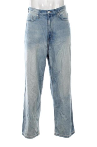 Blugi de bărbați H&M, Mărime L, Culoare Albastru, Preț 91,99 Lei, #136967764