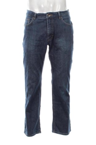Herren Jeans Peckott, Größe M, Farbe Blau, Preis 13,99 €, #136977257