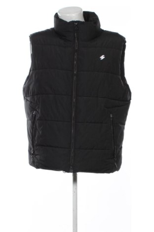 Ανδρικό γιλέκο Superdry, Μέγεθος XL, Χρώμα Μαύρο, Τιμή 18,99 €, #137131642