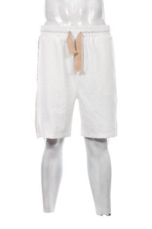 Pantaloni scurți de bărbați New Mentality, Mărime L, Culoare Alb, Preț 104,98 Lei, #137008056