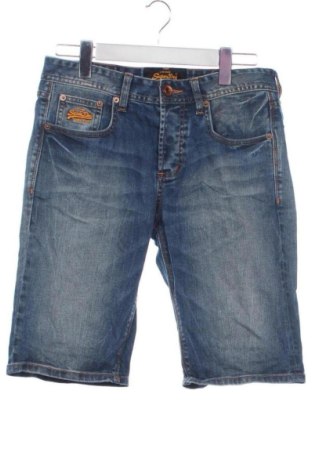 Ανδρικό κοντό παντελόνι Superdry, Μέγεθος S, Χρώμα Μπλέ, Τιμή 27,99 €, #137064680