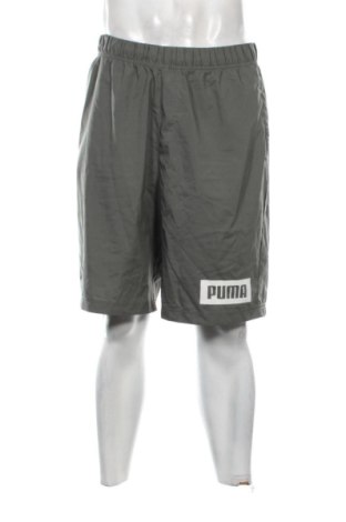 Pantaloni scurți de bărbați PUMA, Mărime L, Culoare Verde, Preț 101,99 Lei, #136970339
