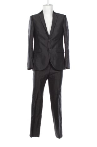 Costum de bărbați Angelo Litrico, Mărime M, Culoare Gri, Preț 262,45 Lei, #136846321