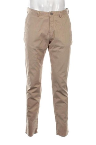 Мъжки панталон Massimo Dutti, Размер M, Цвят Бежов, Цена 19,00 €, #136948735