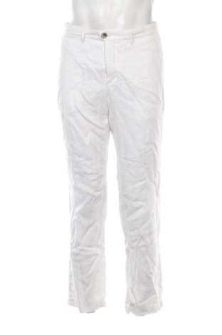 Pantaloni de bărbați Mango, Mărime M, Culoare Alb, Preț 108,99 Lei, #137031265