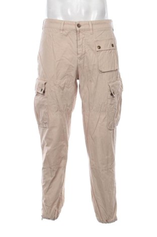 Pantaloni de bărbați Belstaff, Mărime L, Culoare Bej, Preț 354,00 Lei, #137031987