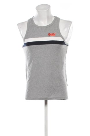 Herren Tanktop Superdry, Größe S, Farbe Grau, Preis 13,00 €, #137109731
