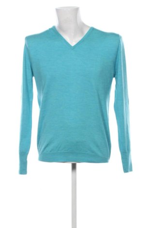 Pulover de bărbați H&M, Mărime M, Culoare Albastru, Preț 68,24 Lei, #137002937