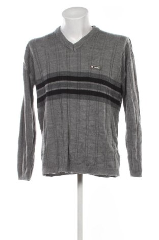 Herrenpullover FUBU, Größe M, Farbe Grau, Preis 11,99 €, #137013690
