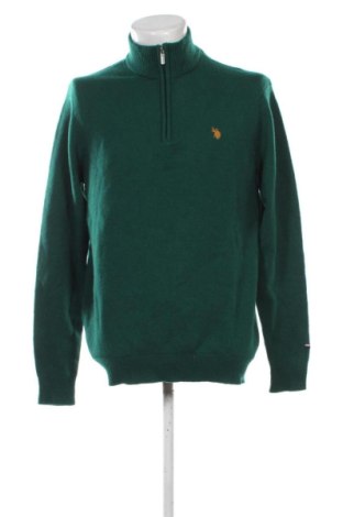 Herrenpullover U.S. Polo Assn., Größe L, Farbe Grün, Preis 25,34 €, #137025040