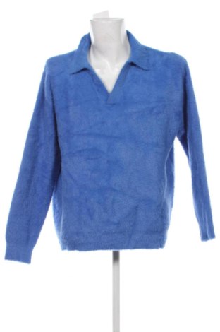 Męski sweter Zara, Rozmiar XL, Kolor Niebieski, Cena 59,27 zł, #137038779