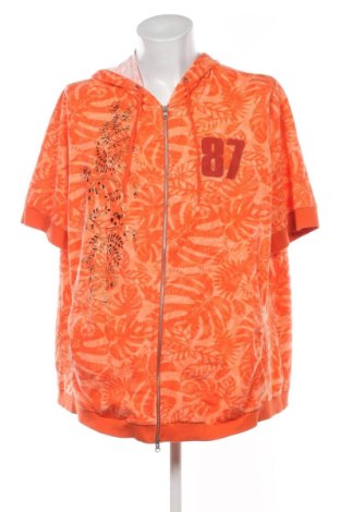Herren Sweatshirt Ulla Popken, Größe 5XL, Farbe Orange, Preis 12,99 €, #137150135
