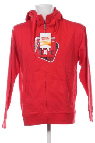 Herren Sweatshirt Nordblanc, Größe L, Farbe Rot, Preis 20,86 €, #136991689