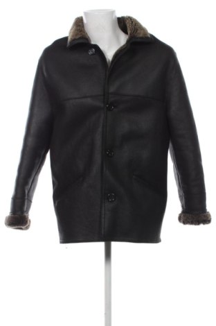 Geacă de piele pentru bărbati Unbranded, Mărime L, Culoare Negru, Preț 293,95 Lei, #136868607