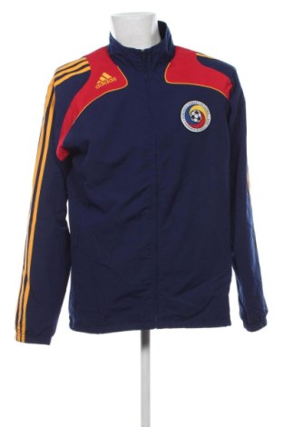 Bluză polară de bărbați Adidas, Mărime M, Culoare Albastru, Preț 139,00 Lei, #137066174