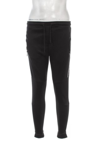 Pantaloni trening de bărbați Bershka, Mărime S, Culoare Negru, Preț 101,99 Lei, #136872694