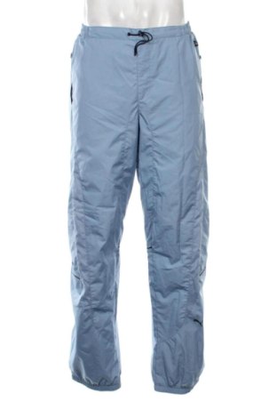 Pantaloni trening de bărbați PUMA, Mărime L, Culoare Albastru, Preț 136,48 Lei, #136967771