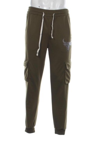 Pantaloni trening de bărbați Unbranded, Mărime M, Culoare Verde, Preț 83,99 Lei, #137058152