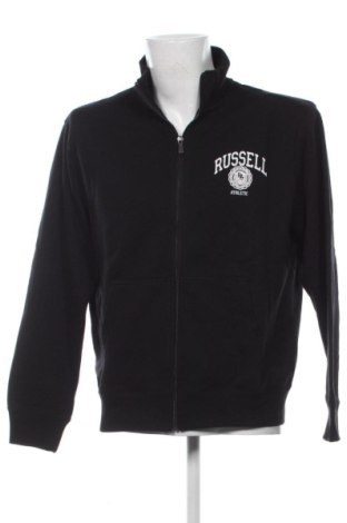 Ανδρική αθλητική ζακέτα Russell Athletic, Μέγεθος L, Χρώμα Μαύρο, Τιμή 18,30 €, #136869389