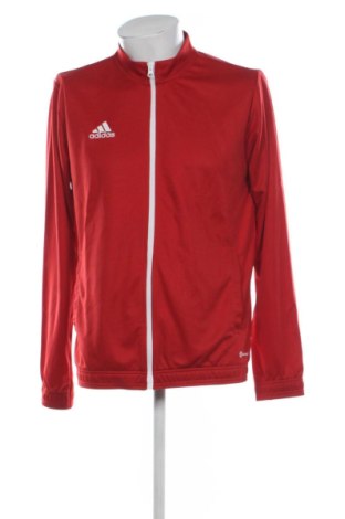 Ανδρική αθλητική ζακέτα Adidas, Μέγεθος L, Χρώμα Κόκκινο, Τιμή 51,47 €, #136976645