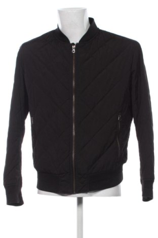 Geacă de bărbati Zara, Mărime L, Culoare Negru, Preț 120,73 Lei, #136873391