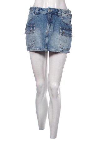 Φούστα Bershka, Μέγεθος S, Χρώμα Μπλέ, Τιμή 12,00 €, #137035635