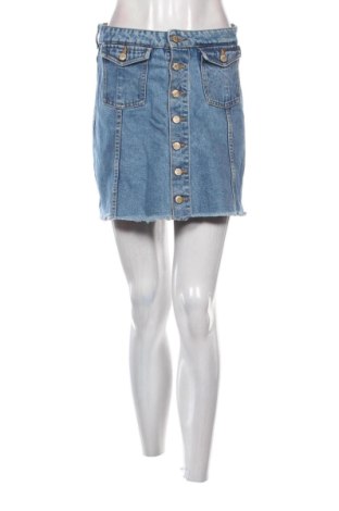 Fustă Zara Trafaluc, Mărime S, Culoare Albastru, Preț 47,24 Lei, #137042956
