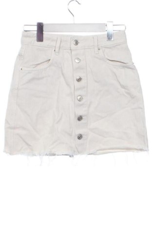 Spódnica Zara, Rozmiar XS, Kolor ecru, Cena 55,99 zł, #137063048