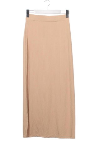 Fustă SHEIN, Mărime XS, Culoare Bej, Preț 38,99 Lei, #137069952