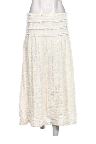 Fustă Unbranded, Mărime L, Culoare Ecru, Preț 94,48 Lei, #137072744