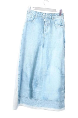 Fustă Zara, Mărime XS, Culoare Albastru, Preț 89,23 Lei, #137087647