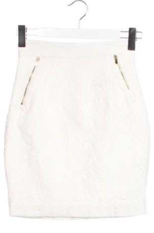 Fustă H&M, Mărime XXS, Culoare Alb, Preț 41,99 Lei, #137125397