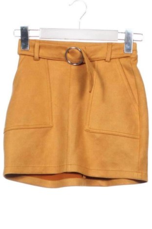 Fustă Bershka, Mărime XXS, Culoare Portocaliu, Preț 43,00 Lei, #137036099