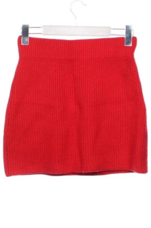 Rock Zara, Größe XS, Farbe Rot, Preis 9,00 €, #137058565