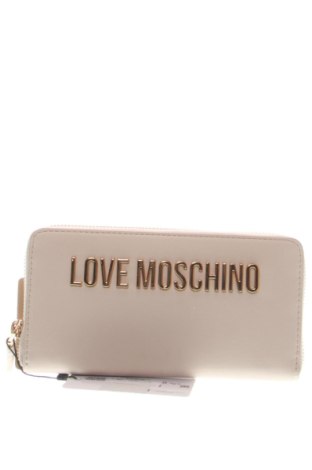 Портмоне Love Moschino, Цвят Екрю, Цена 59,00 €, #136887018