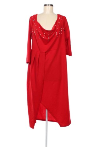 Φόρεμα Unbranded, Μέγεθος 3XL, Χρώμα Κόκκινο, Τιμή 37,00 €, #137008160