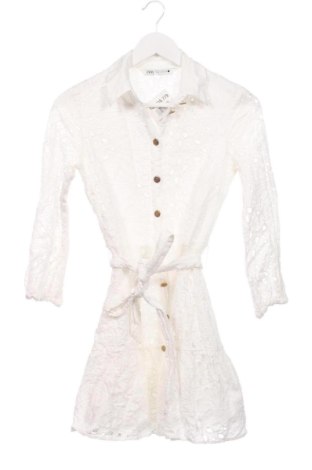 Kleid Zara, Größe XS, Farbe Weiß, Preis 19,99 €, #137016779