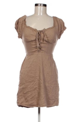 Kleid Abercrombie & Fitch, Größe XS, Farbe Beige, Preis 19,99 €, #137055067