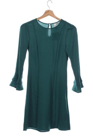 Рокля H&M, Размер XS, Цвят Зелен, Цена 9,00 €, #137056276