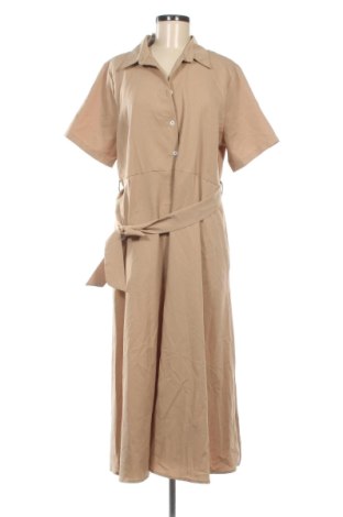 Sukienka Unbranded, Rozmiar L, Kolor Beżowy, Cena 113,99 zł, #137056792