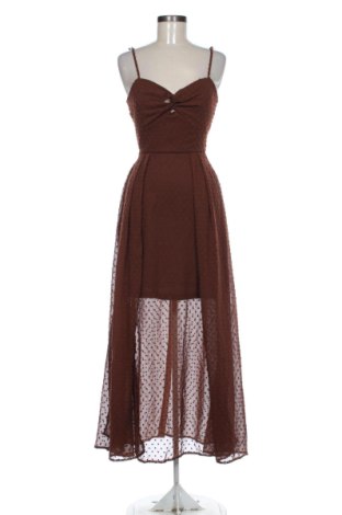 Rochie SHEIN, Mărime XS, Culoare Maro, Preț 89,99 Lei, #137076991