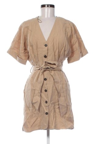Рокля Zara, Размер S, Цвят Бежов, Цена 23,51 €, #137078468