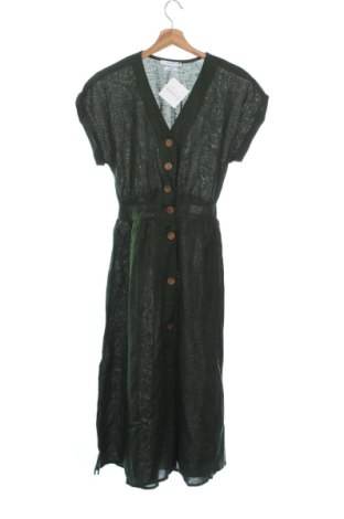 Kleid Reserved, Größe XS, Farbe Grün, Preis 26,00 €, #137086344