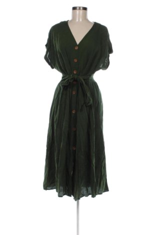 Rochie Reserved, Mărime L, Culoare Verde, Preț 150,03 Lei, #137094227