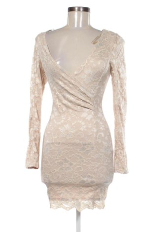 Rochie Ax Paris, Mărime S, Culoare Bej, Preț 291,00 Lei, #137102095