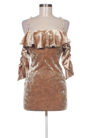 Рокля Boohoo, Размер M, Цвят Бежов, Цена 20,00 €, #137116276