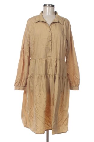 Kleid Ichi, Größe M, Farbe Beige, Preis 17,99 €, #137122699
