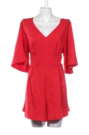 Kurzer Damenoverall SHEIN, Größe XXL, Farbe Rot, Preis 13,99 €, #137140438