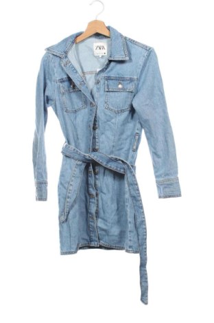 Kleid Zara, Größe XS, Farbe Blau, Preis € 17,15, #137001356