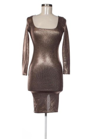 Rochie Boohoo, Mărime XS, Culoare Auriu, Preț 224,00 Lei, #137108610